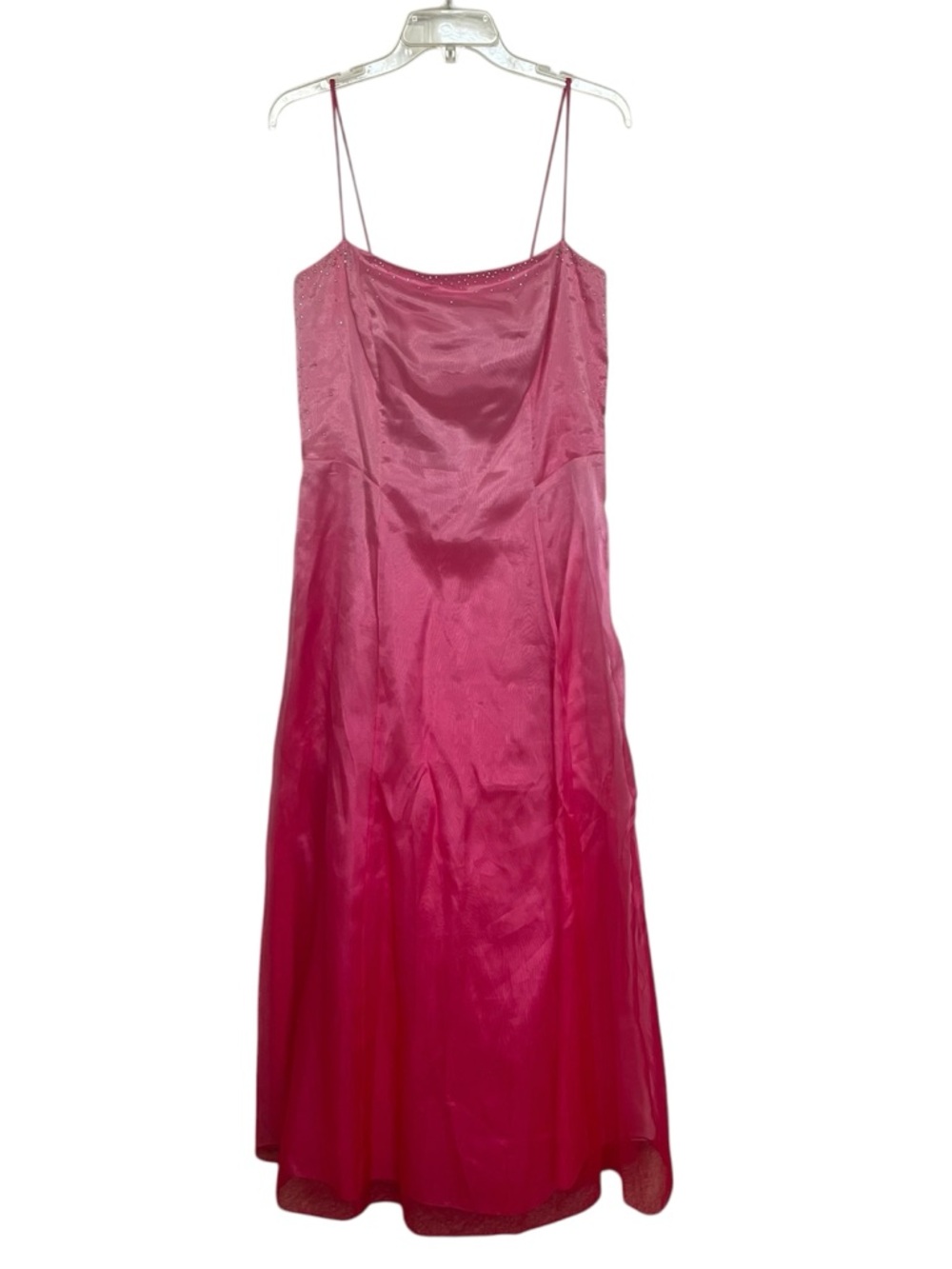 Jump Pink Dress with Spaghetti Straps